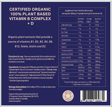 Load image into Gallery viewer,  CHILL + <br />Certified Organic <br />100% Plant formulated<br />60 capsules 2