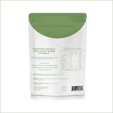 Load image into Gallery viewer,  VITAMIN D <br />Certified Organic <br />100% Plant formulated<br />60 capsules 1