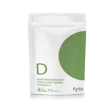 Load image into Gallery viewer,  VITAMIN D <br />Certified Organic <br />100% Plant formulated<br />60 capsules