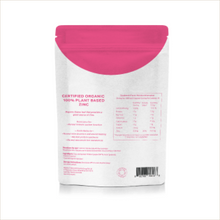 Load image into Gallery viewer, ZINC <br />Certified Organic <br />100% Plant formulated<br />60 capsules 1