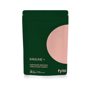 IMMUNE+ <br />Certified Organic <br />100% Plant formulated <br />60 capsules